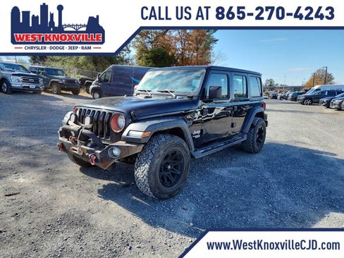 Certified 2018 Jeep Wrangler Unlimited Sport image 1