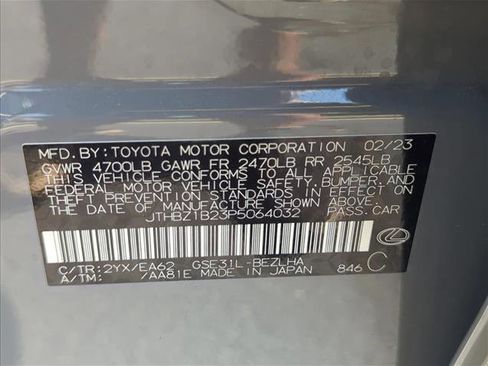 Used 2023 Lexus IS 350 F Sport w/ Navigation Package RWD image 28
