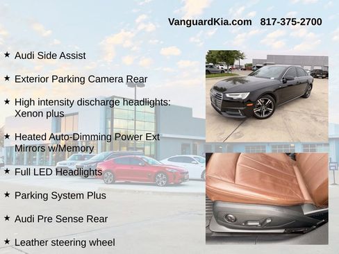 Used 2018 Audi A4 2.0T Ultra Premium Plus w/ Premium Plus Package image 12