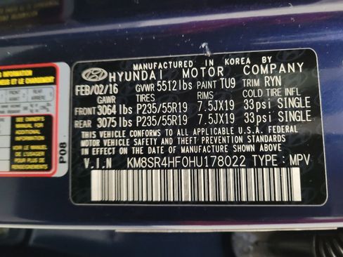 Used 2017 Hyundai Santa Fe SE image 33