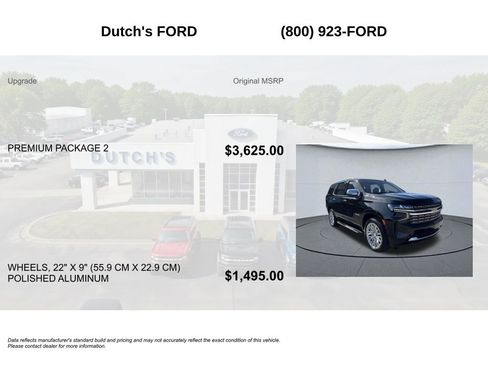 Used 2023 Chevrolet Tahoe Premier w/ Premium Package 2 AWD/4WD image 6