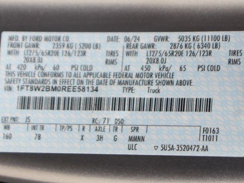 Used 2024 Ford F250 Platinum AWD/4WD image 54
