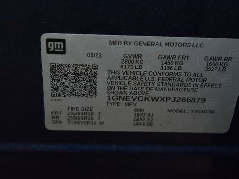 Certified 2023 Chevrolet Traverse LT AWD/4WD image 35