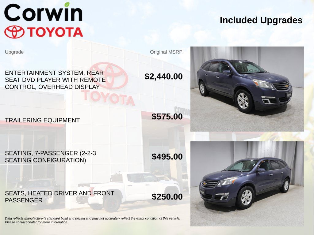 Used 2014 Chevrolet Traverse LT AWD/4WD image 4