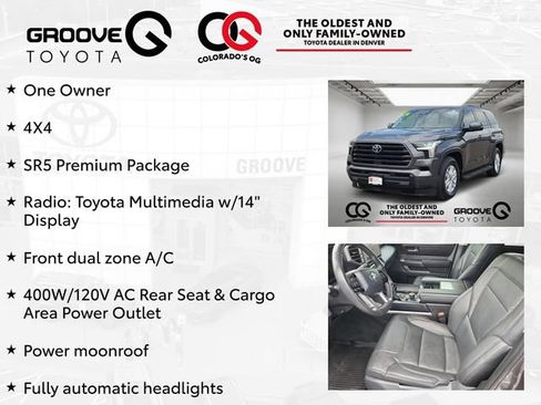 Used 2024 Toyota Sequoia SR5 w/ SR5 Premium Package AWD/4WD image 4