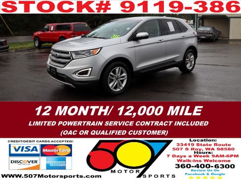 Used 2016 Ford Edge SEL w/ Equipment Group 201A image 1
