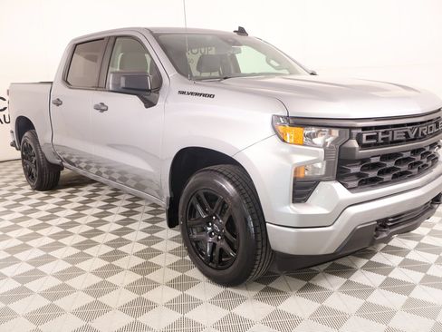 Used 2024 Chevrolet Silverado 1500 Custom w/ LPO, Dark Essentials Package RWD image 1