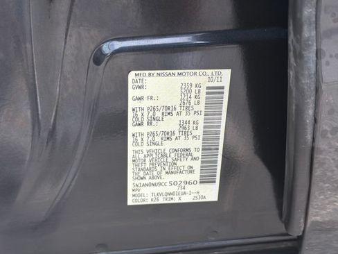 Used 2012 Nissan Xterra X RWD image 30