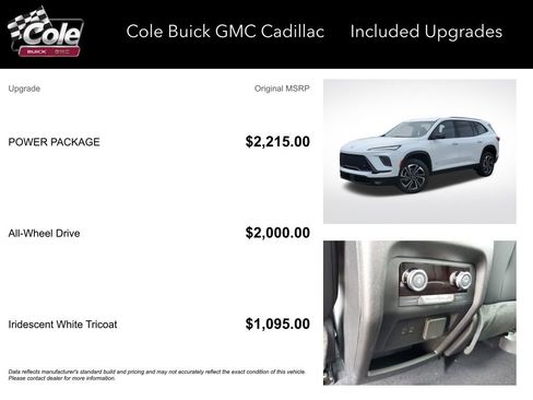 New 2026 Buick Enclave Sport Touring w/ Power Package image 3