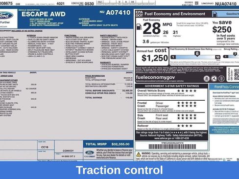 Used 2022 Ford Escape SE w/ Convenience Package image 38