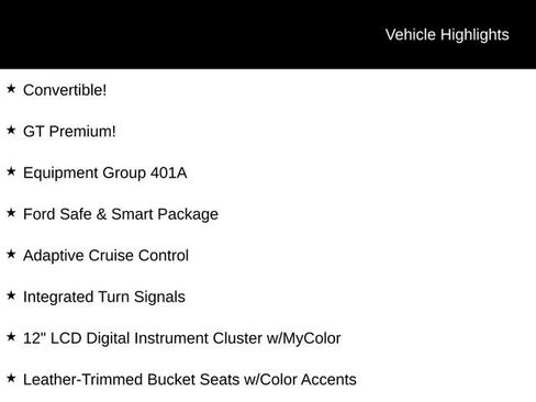 Used 2023 Ford Mustang GT Premium w/ Equipment Group 401A image 7