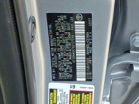 Certified 2025 Toyota Camry LE image 26