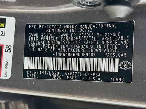 Used 2022 Toyota Camry XSE image 12