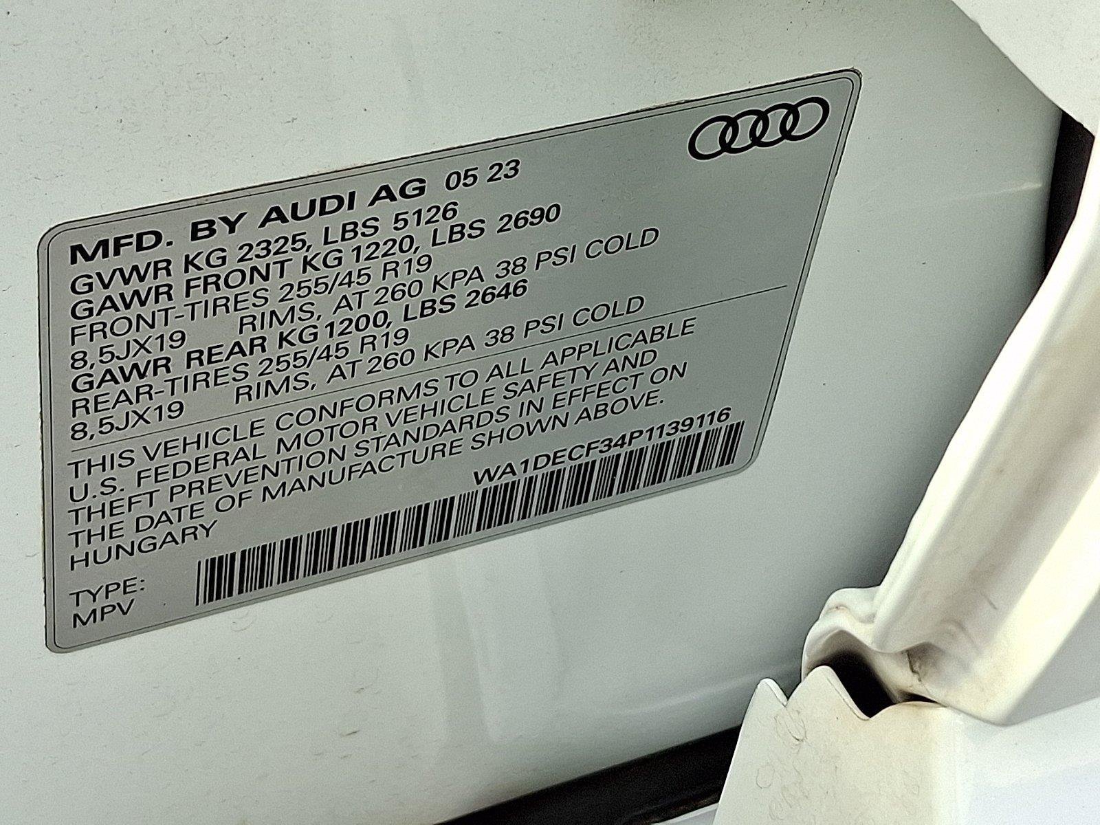 Used 2023 Audi Q3 2.0T Premium w/ Black Optic Sport Package AWD/4WD image 28