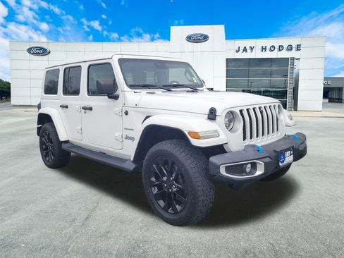 Used 2022 Jeep Wrangler Unlimited Sahara 4xe w/ Cold Weather Group image 1