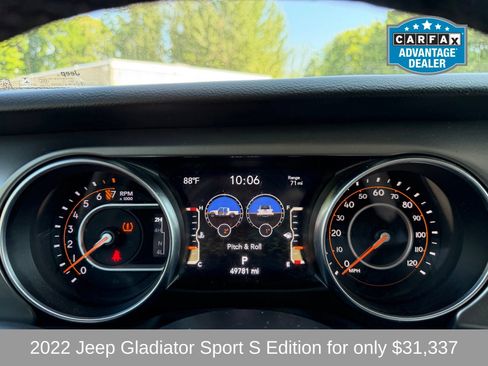 Used 2022 Jeep Gladiator Sport AWD/4WD image 16