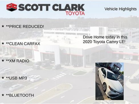 Used 2020 Toyota Camry LE FWD image 10