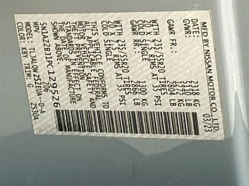 Used 2023 Nissan Murano SV w/ SV Midnight Edition Package image 29