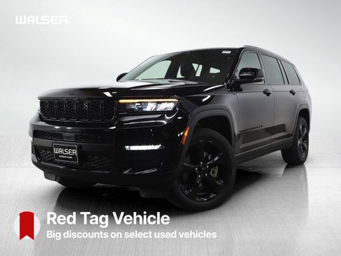 Used 2025 Jeep Grand Cherokee L Limited w/ Black Appearance Package AWD/4WD image 1