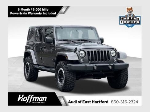 Used 2018 Jeep Wrangler Unlimited Sahara AWD/4WD image 1