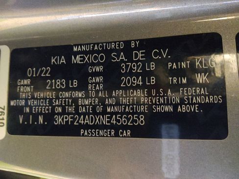 Used 2022 Kia Forte LXS FWD image 33