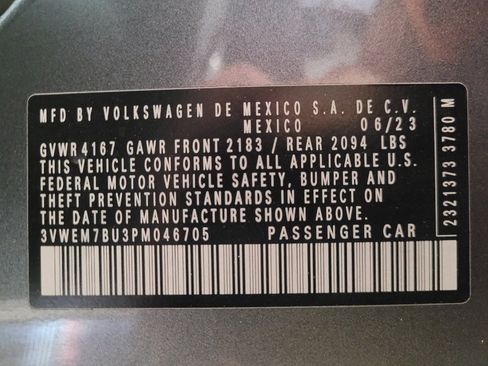 Used 2023 Volkswagen Jetta SE FWD image 33