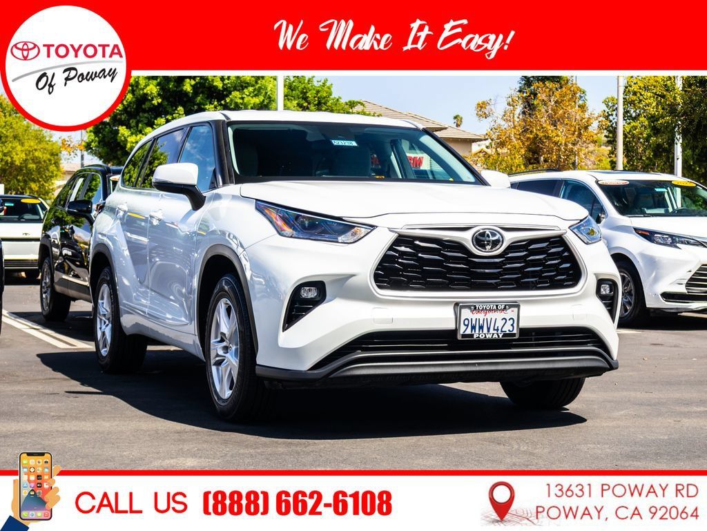 Used 2022 Toyota Highlander LE FWD image 1