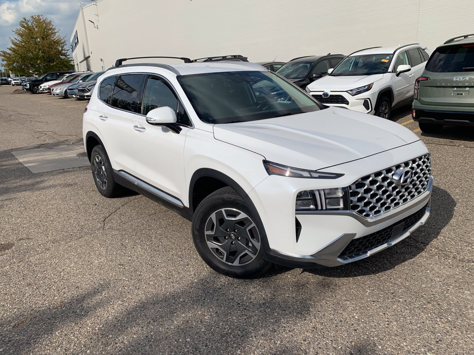 Certified 2023 Hyundai Santa Fe Blue AWD/4WD image 3