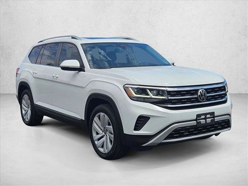 Used 2021 Volkswagen Atlas SEL AWD/4WD image 3
