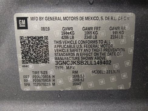 Used 2020 Chevrolet Trax LS w/ Tint and Cruise Package FWD image 33