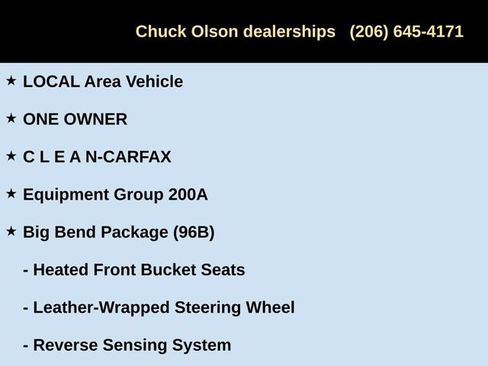 Used 2021 Ford Bronco Sport Big Bend w/ Big Bend Package (96B) image 4