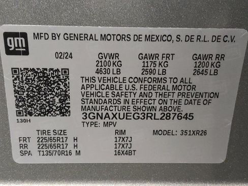Used 2024 Chevrolet Equinox LT AWD/4WD image 33