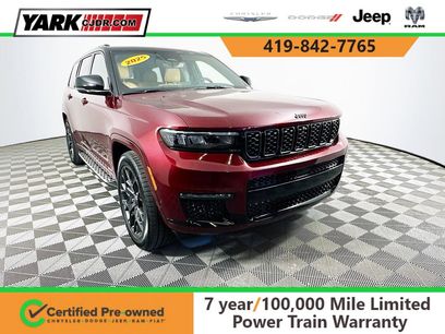 Certified 2025 Jeep Grand Cherokee L Summit w/ Obsidian Package