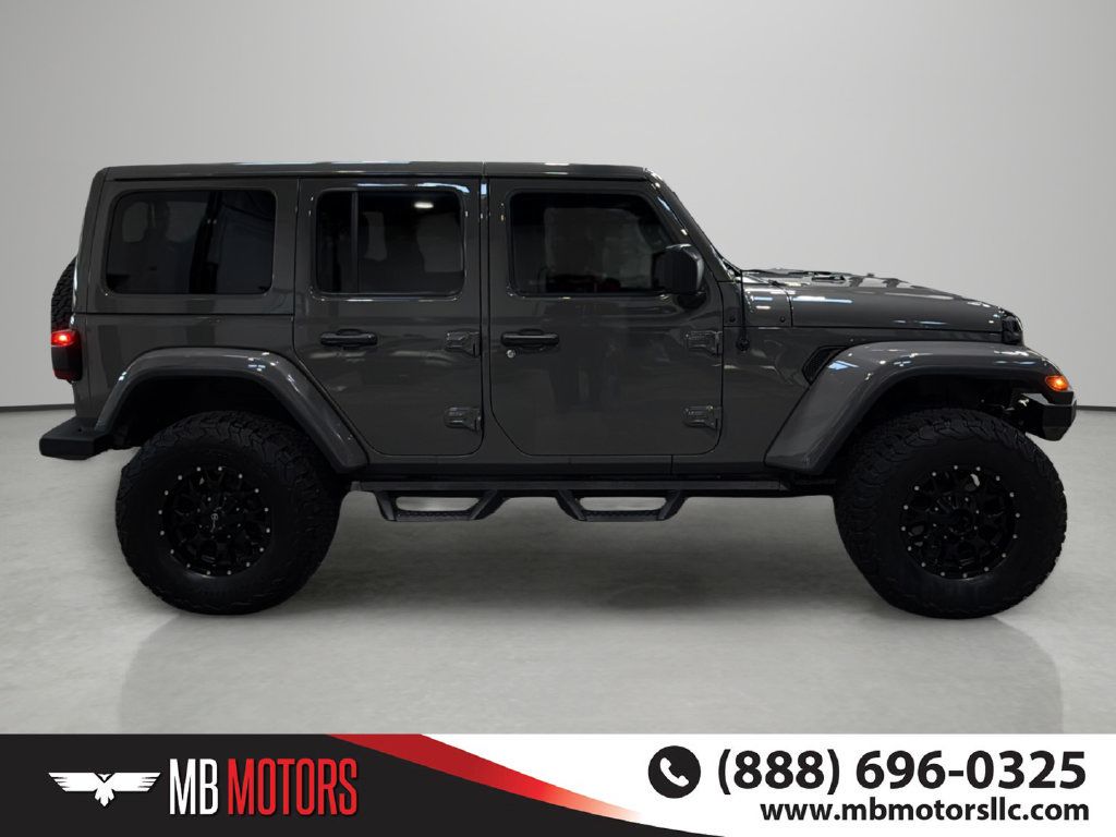 Used 2020 Jeep Wrangler Unlimited Sahara w/ Advanced Safety Group AWD/4WD image 4