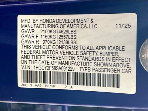 New 2025 Honda Accord Sport image 33