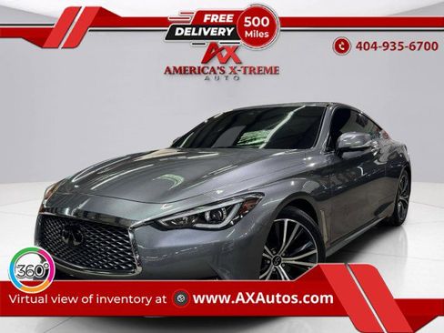 Used 2022 INFINITI Q60 3.0t Luxe w/ Cargo Package image 1