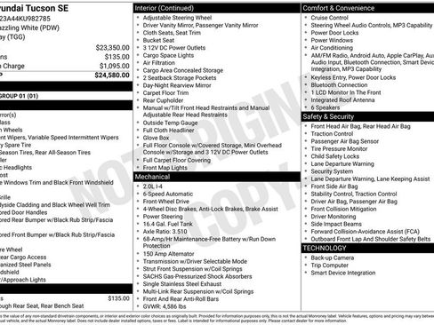 Used 2019 Hyundai Tucson SE image 5