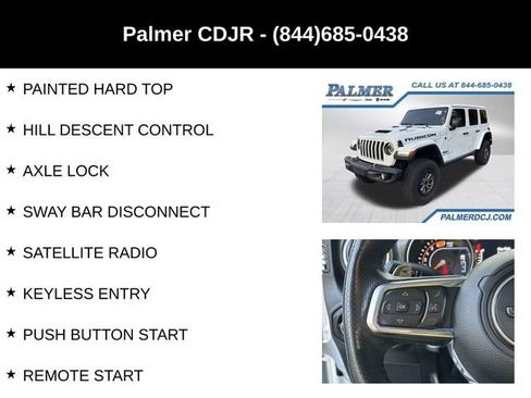 Used 2023 Jeep Wrangler Unlimited Rubicon 392 w/ Trailer Tow Package AWD/4WD image 18