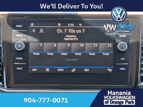 Certified 2023 Volkswagen Atlas SE w/ Black Wheel Package FWD image 16
