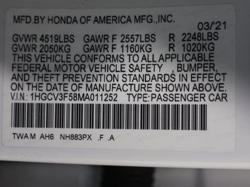 Used 2021 Honda Accord EX-L image 29