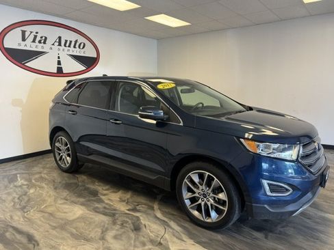 Used 2017 Ford Edge Titanium w/ Equipment Group 301A AWD/4WD image 4