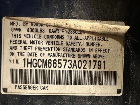 Used 2003 Honda Accord EX image 41