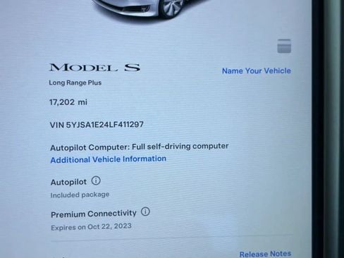 Used 2020 Tesla Model S Long Range Plus AWD/4WD image 4