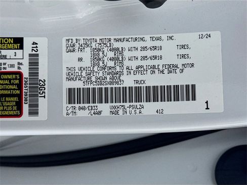 Used 2025 Toyota Tundra TRD Pro image 33