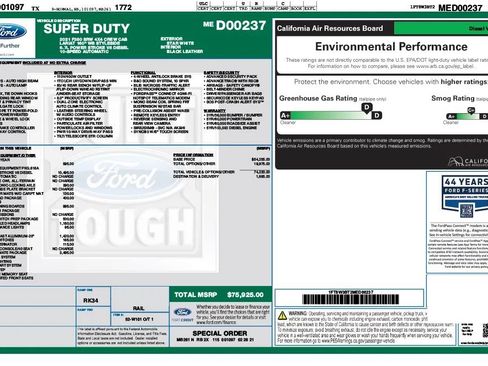 Used 2021 Ford F350 Lariat w/ Lariat Ultimate Package AWD/4WD image 24