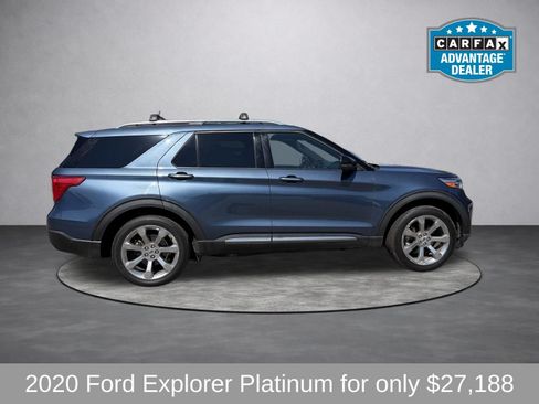 Used 2020 Ford Explorer Platinum w/ Premium Technology Package AWD/4WD image 2