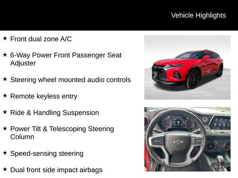Used 2019 Chevrolet Blazer RS AWD/4WD image 17