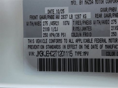 New 2026 MAZDA CX-70 3.3 Turbo S w/ Premium Plus image 23