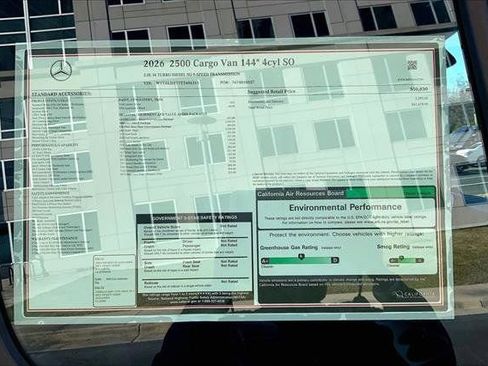 New 2026 Mercedes-Benz Sprinter 144 Cargo image 17