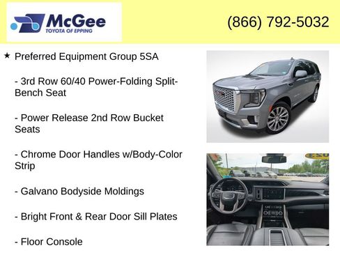 Used 2023 GMC Yukon Denali w/ Max Trailering Package AWD/4WD image 8